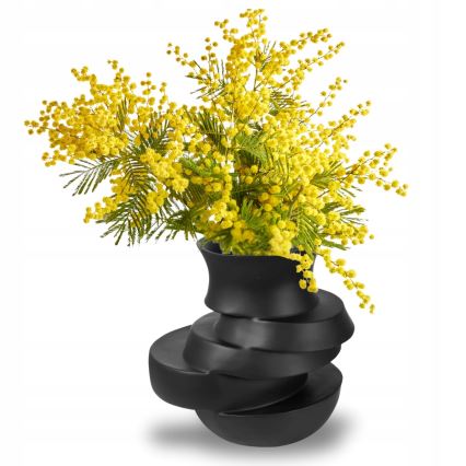 Hartsimaljakko 38x33x36 cm, mattamusta