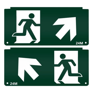 Hätävalaistuksen piktogrammi 16,2x32,7 cm
