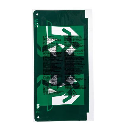 Hätävalaistuksen piktogrammi 16,2x32,7 cm