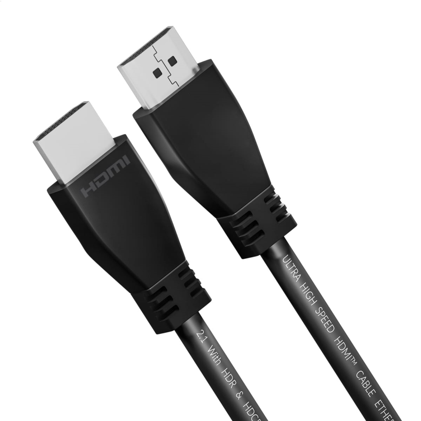 HDMI kaapeli Ethernetin kanssa 2.1 8K 2m musta