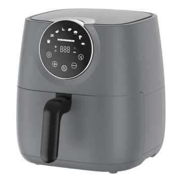 Heinner HAF-B6GREY1700 - Kuumailmapaisturi 5,7 l 1700W/230V harmaa