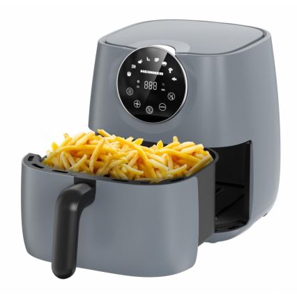 Heinner HAF-B6GREY1700 - Kuumailmapaisturi 5,7 l 1700W/230V harmaa