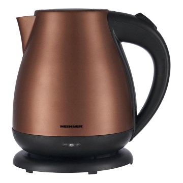 Heinner HEK-17IXC - Nopea vedenkeitin 1,7 l 2200 W/230 V kuparinvärinen