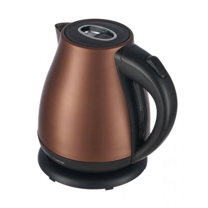 Heinner HEK-17IXC - Nopea vedenkeitin 1,7 l 2200 W/230 V kuparinvärinen