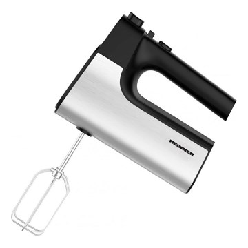 Heinner HM-500BKSS - Käsivatkain 500W/230V mattakromi/musta