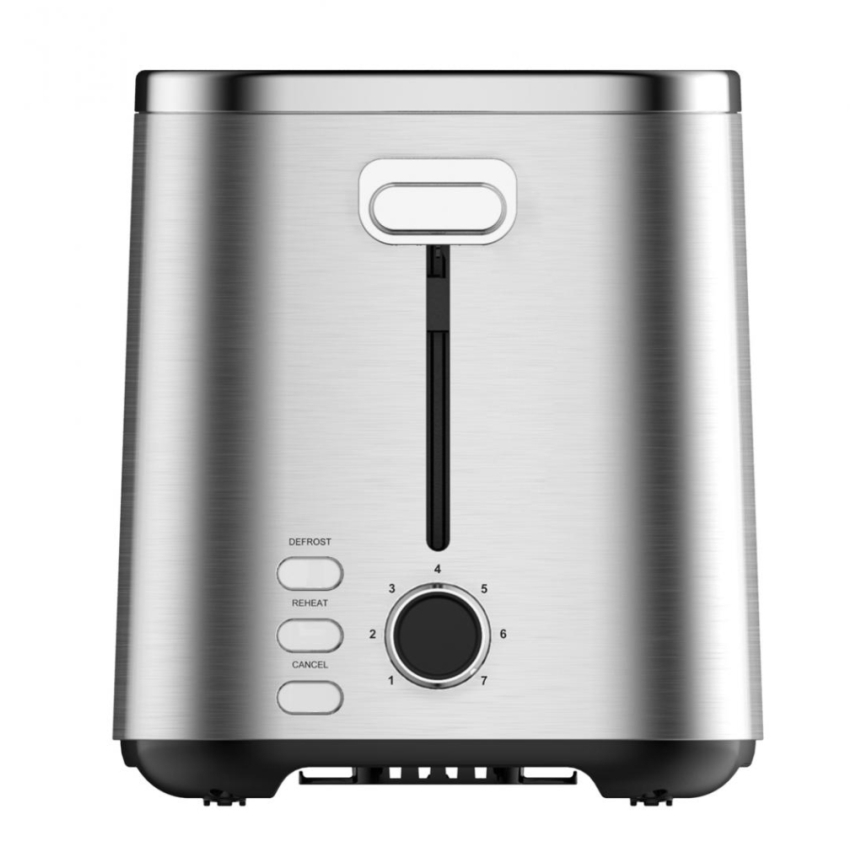 Heinner HTP-800SS - Kaksiaukkoinen leivänpaahdin 800W/230V ruostumaton teräs