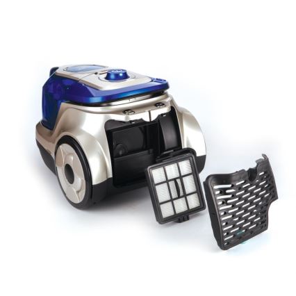 Heinner HVC-V750BL - Pussiton pölynimuri 750W/230V sininen/hopea