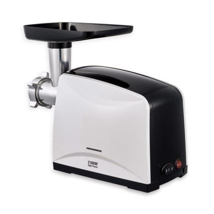 Heinner MG-2100BKWH - Lihamylly 2100W/230V musta/valkoinen
