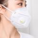 Hengityssuojain 5 kerrosta uloshengitysventtiililuokalla KN95 (FFP2), hiilikuitu