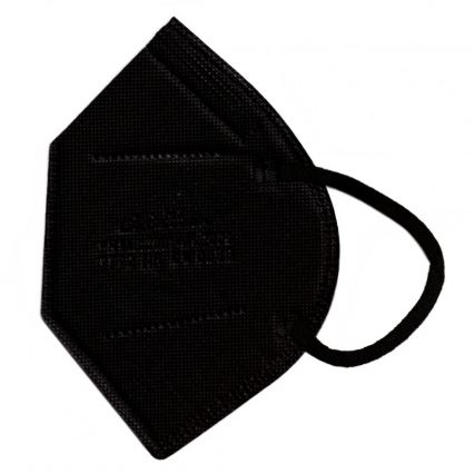 Hengityssuojain FFP2 NR CE 0598 Musta 1kpl