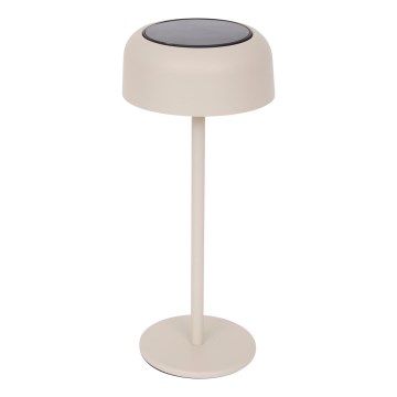 Hesperide - LED-aurinkokäyttöinen pöytälamppu BOLTY LED/3,7V 2600 mAh IP65 beige