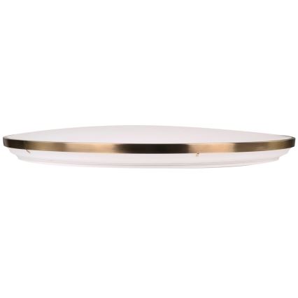 LED-himmennettävä kattovalaisin KERN LED/80W/230V 3000/4000/6000K halkaisija 80 cm kultainen + kaukosäädin