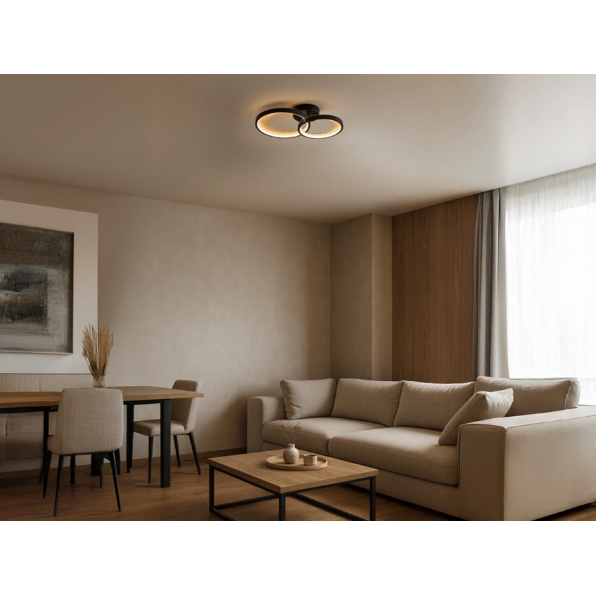 Himennettävä LED-kattovalaisin LED/35W/230V 3000-6500K + kaukosäädin