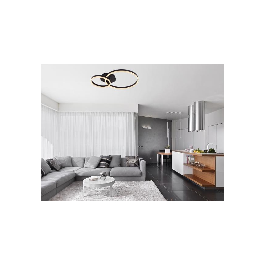 Himennettävä LED-kattovalaisin LED/55W/230V 3000-6500K + kauko-ohjain