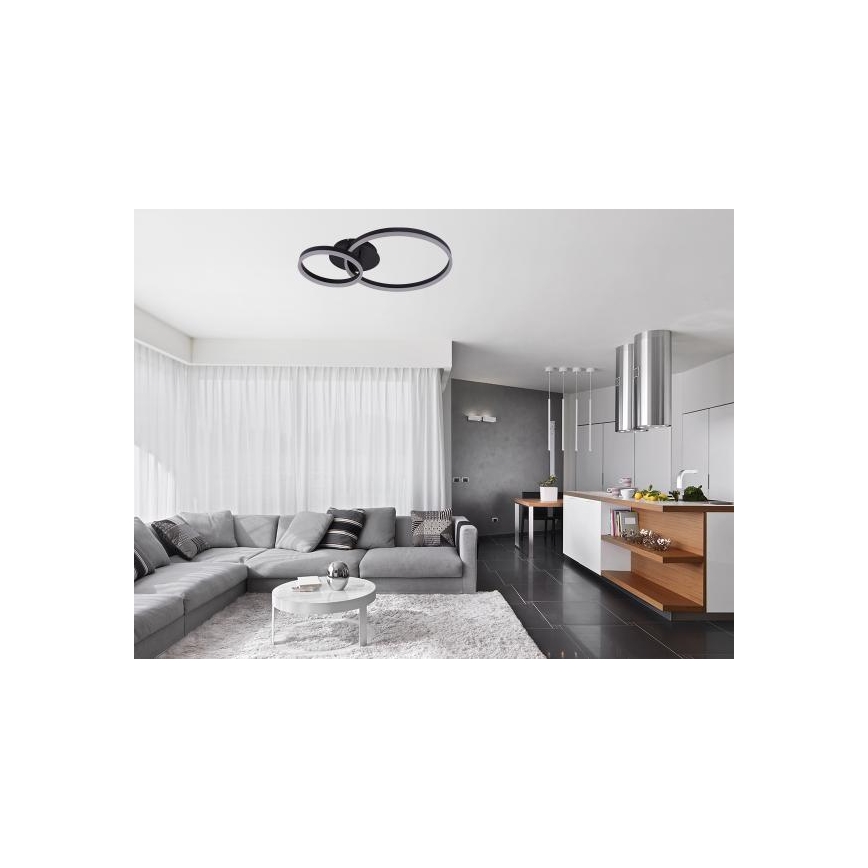 Himennettävä LED-kattovalaisin LED/55W/230V 3000-6500K + kauko-ohjain