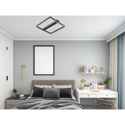 Himennettävä LED-kattovalaisin LED/60W/230V 3000-6500K + kaukosäädin