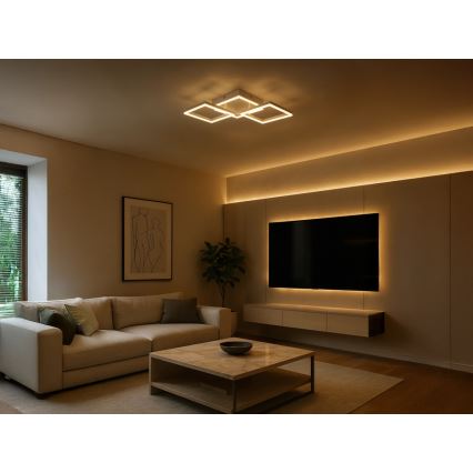 Himennettävä LED-kattovalaisin LED/85W/230V 3000-6500K + kaukosäädin