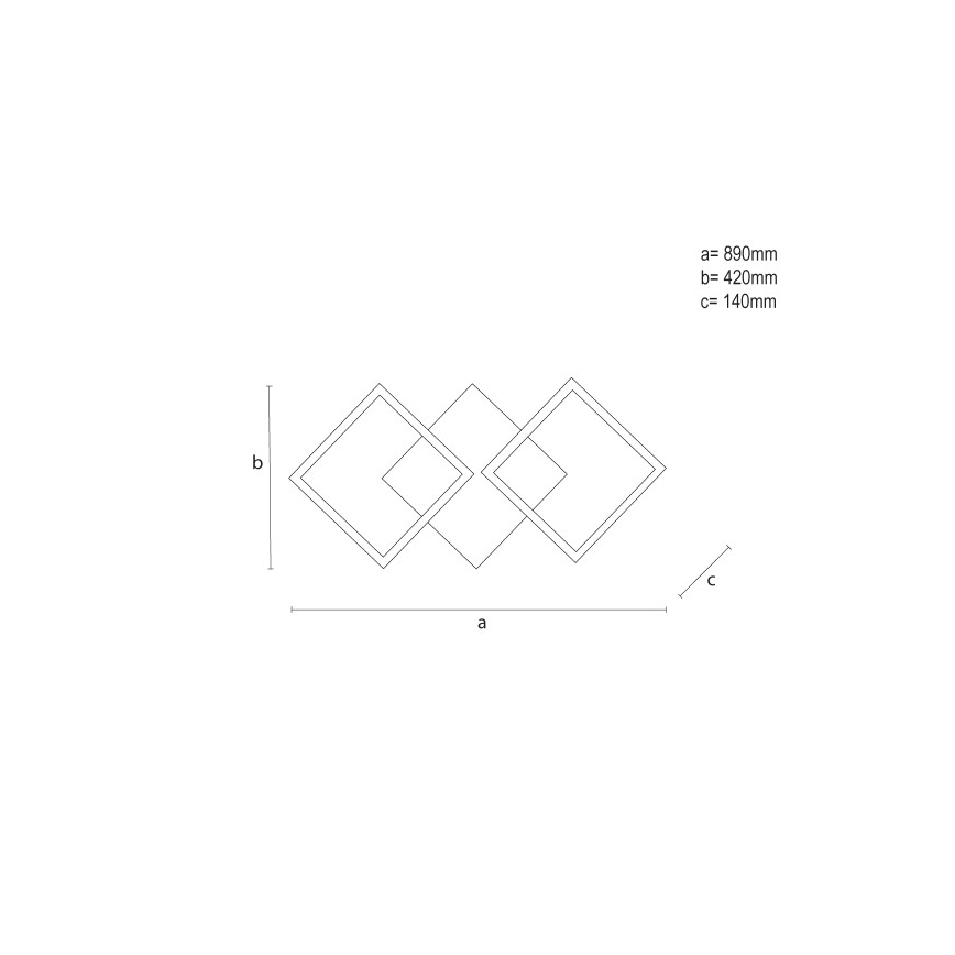 Himennettävä LED-kattovalaisin LED/85W/230V 3000-6500K + kaukosäädin
