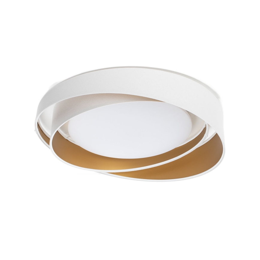 Himmennettävä LED-kattovalaisin SMART GALAXY MODERN LED/24W/230V 3000–6500K halkaisija 55 cm valkoinen/kultainen + kaukosäädin