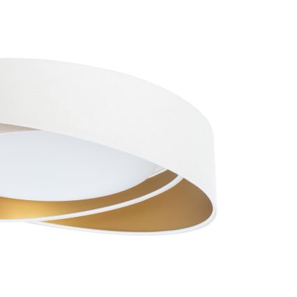 Himmennettävä LED-kattovalaisin SMART GALAXY MODERN LED/24W/230V 3000–6500K halkaisija 55 cm valkoinen/kultainen + kaukosäädin