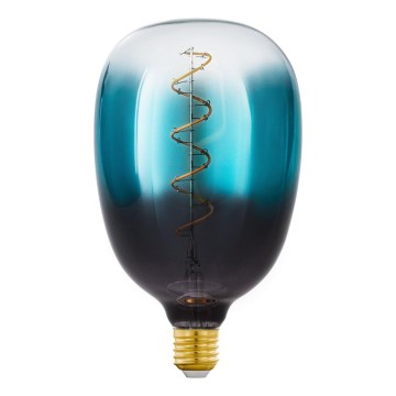 Himennettävä LED-lamppu VINTAGE T120 E27/4W/230V 2000K sininen - Eglo 110224