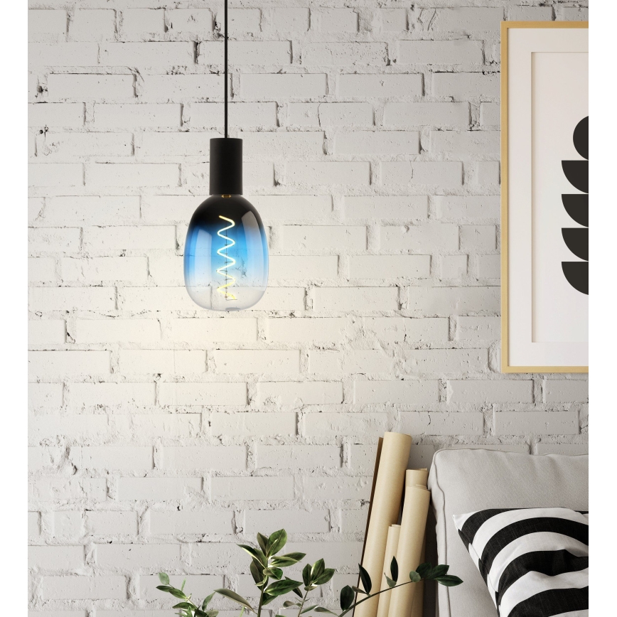 Himennettävä LED-lamppu VINTAGE T120 E27/4W/230V 2000K sininen - Eglo 110224