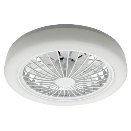 LED RGBW himmennettävä kattovalaisin tuulettimella ZAMBIA LED/24W/230V 3000-6500K valkoinen + kaukosäädin