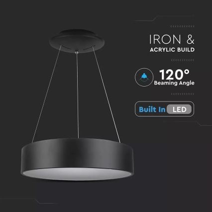 Himennettävä LED-riippuvalaisin vaijerilla LED/30W/230V