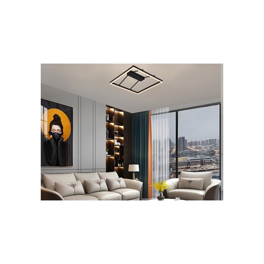 Himennettävä pinta-asennettava LED-kattovalaisin LED/55W/230V 3000-6500K + kaukosäädin