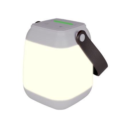 Himennettävä pöytälamppu kosketuskytkimellä IBIZA LED/1,8W/5V 4000 mAh IP44 valkoinen