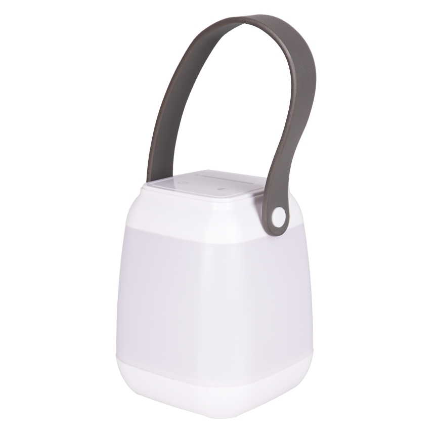 Himennettävä pöytälamppu kosketuskytkimellä IBIZA LED/1,8W/5V 4000 mAh IP44 valkoinen