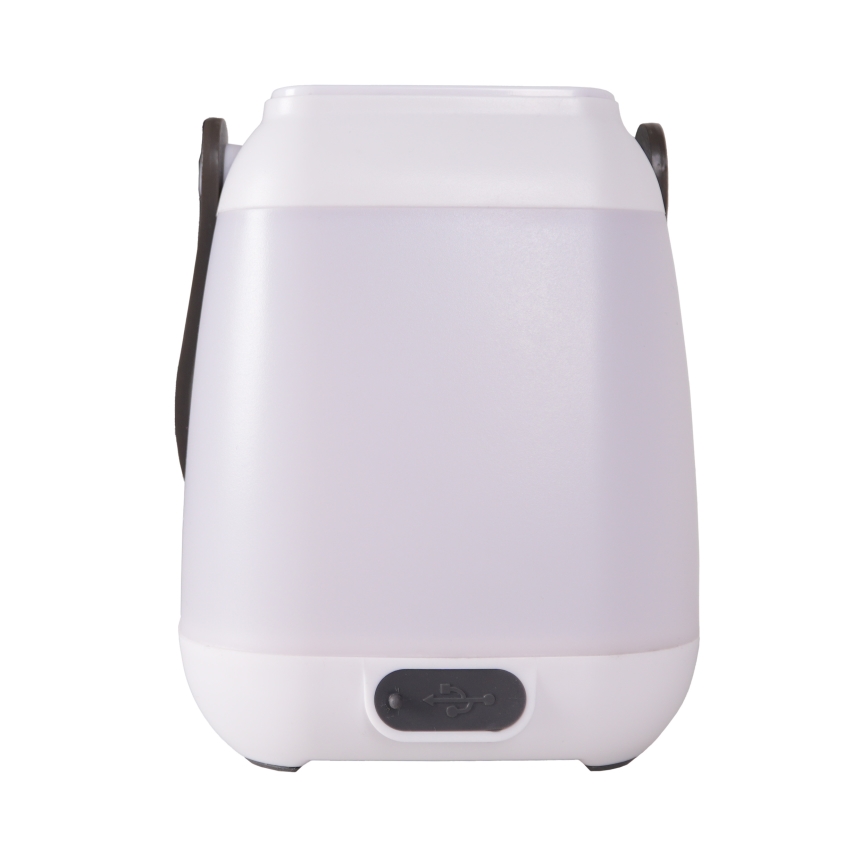 Himennettävä pöytälamppu kosketuskytkimellä IBIZA LED/1,8W/5V 4000 mAh IP44 valkoinen