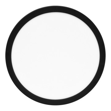 Himmennettänä LED-paneeli LEXA LED/12/18/24W/230V 3000/4000/6000K halkaisija 30 cm musta