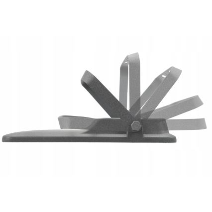 LED-himennettävä aurinkokäyttöinen valonheitin LED/100W/3,2V 5000K 10500 mAh IP65 musta + kaukosäädin