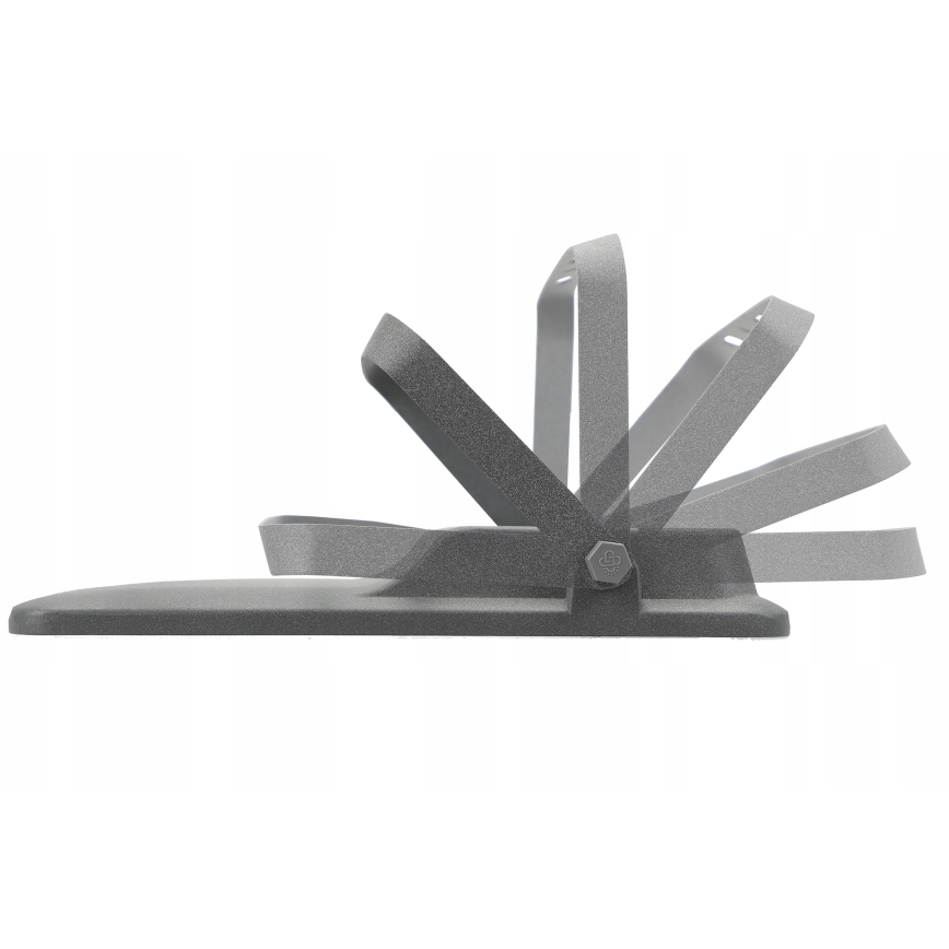 LED-himennettävä aurinkokäyttöinen valonheitin LED/100W/3,2V 5000K 10500 mAh IP65 musta + kaukosäädin