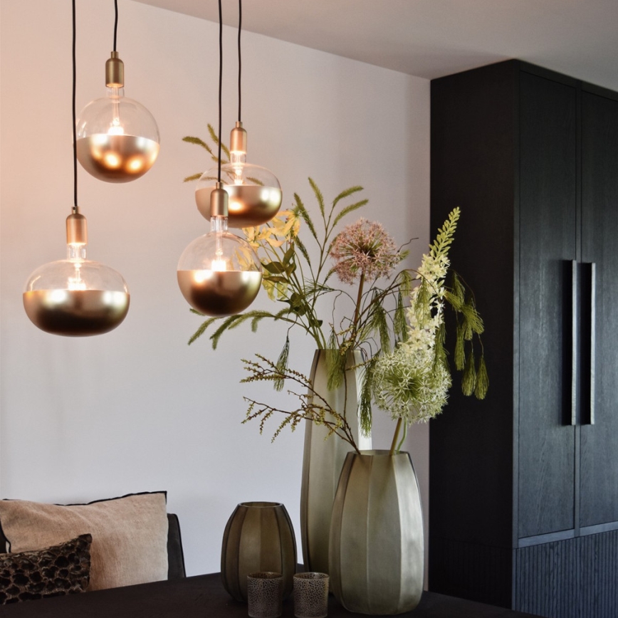 Himmennettävä FILAMENT LED-polttimo E27/6W/230V 1800K, kultakärkinen, CRI 90