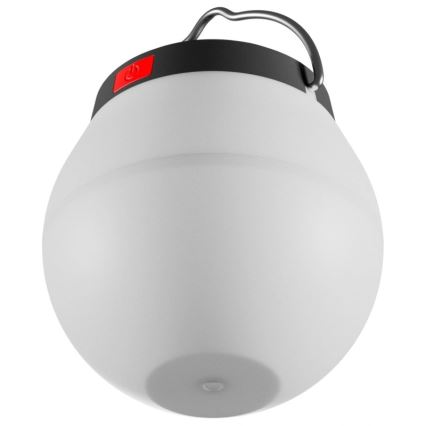 Himmennettävä kannettava aurinkokennolla ladattava LED-lamppu LUMINA ORB LED/5V 800 mAh