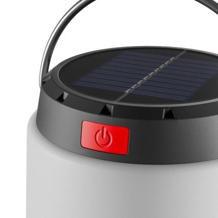 Himmennettävä kannettava LED-aurinkokennolla ladattava lamppu LUMINA TUBO LED/5V 800 mAh