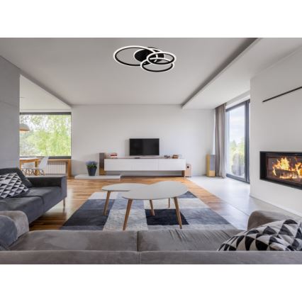 Himmennettävä kattovalaisin LED/90W/230V 3000-6500K + kaukosäädin