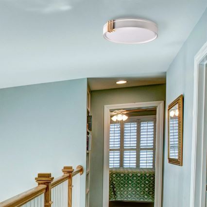 Himmennettävä kylpyhuoneen LED-kattovalaisin ARLETTA LED/48W/230V halkaisija 38 cm 3000-6000K IP44 + kauko-ohjaus