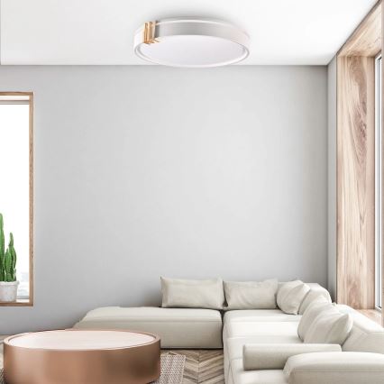 Himmennettävä kylpyhuoneen LED-kattovalaisin ARLETTA LED/72W/230V halkaisija 48 cm 3000-6000K IP44 + kauko-ohjaus