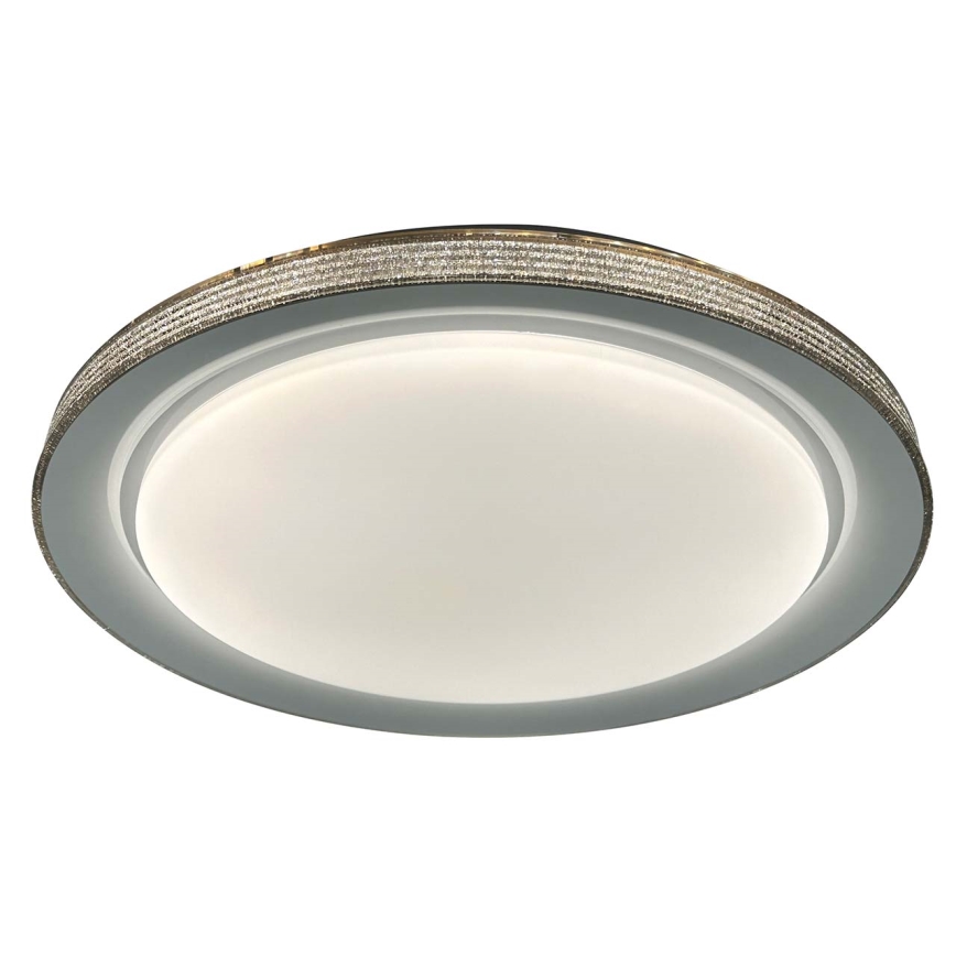 Himmennettävä kylpyhuoneen LED-kattovalaisin GRAŻYNA LED/48W/230V 3000-6000K halkaisija 41 cm IP44 harmaa + kauko-ohjaus