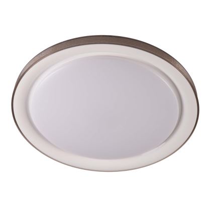 Himmennettävä kylpyhuoneen LED-kattovalaisin GRAŻYNA LED/48W/230V 3000-6000K halkaisija 41 cm IP44 harmaa + kauko-ohjaus
