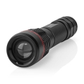 Himmennettävä ladattava alumiininen LED-taskulamppu LED/10W/5V 2200 mAh IPX7 musta