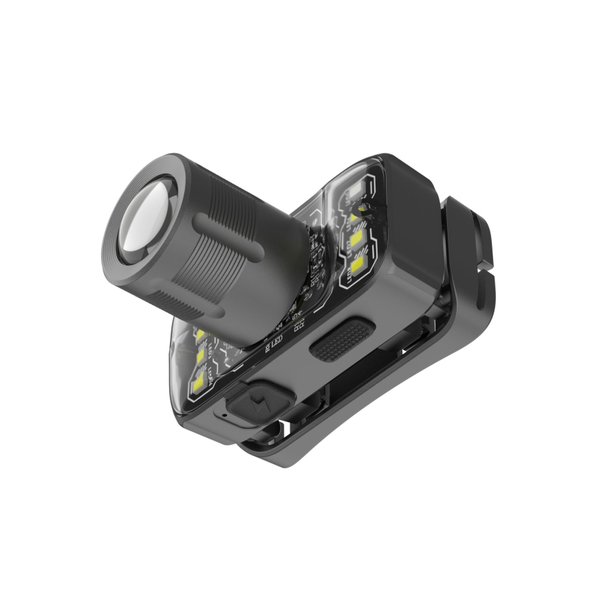 Himmennettävä ladattava LED-otsalamppu LED/2,1W/5V 500 mAh