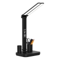 Himmennettävä ladattava LED-pöytälamppu NOBLITE P LED/5W/5V 3000/4000/6000K 2200 mAh musta