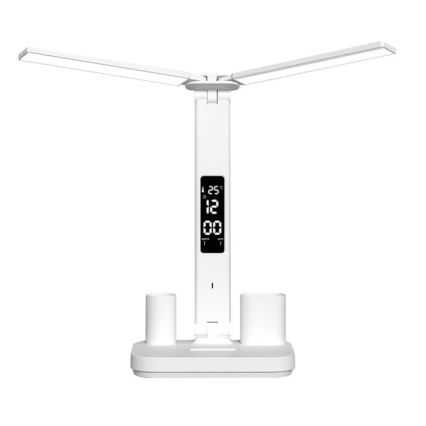 LED-himennettävä ladattava pöytälamppu NOBLITE P LED/5W/5V 3000/4000/6000K 2200 mAh valkoinen