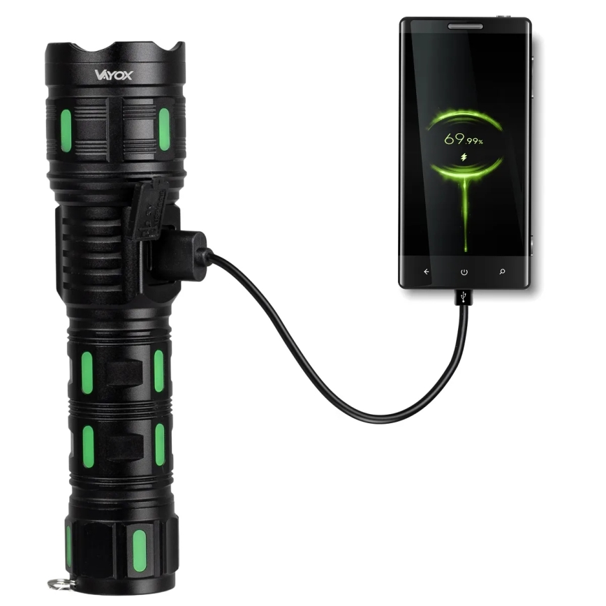 Himmennettävä LED-ladattava lyhty powerbank-toiminnolla LED/20W/5V IP44 1200 lm 5000 mAh