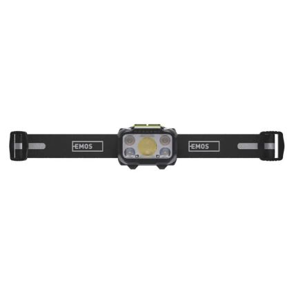 Himmennettävä ladattava otsalamppu LED/3xAAA/1000 mAh 3,7V