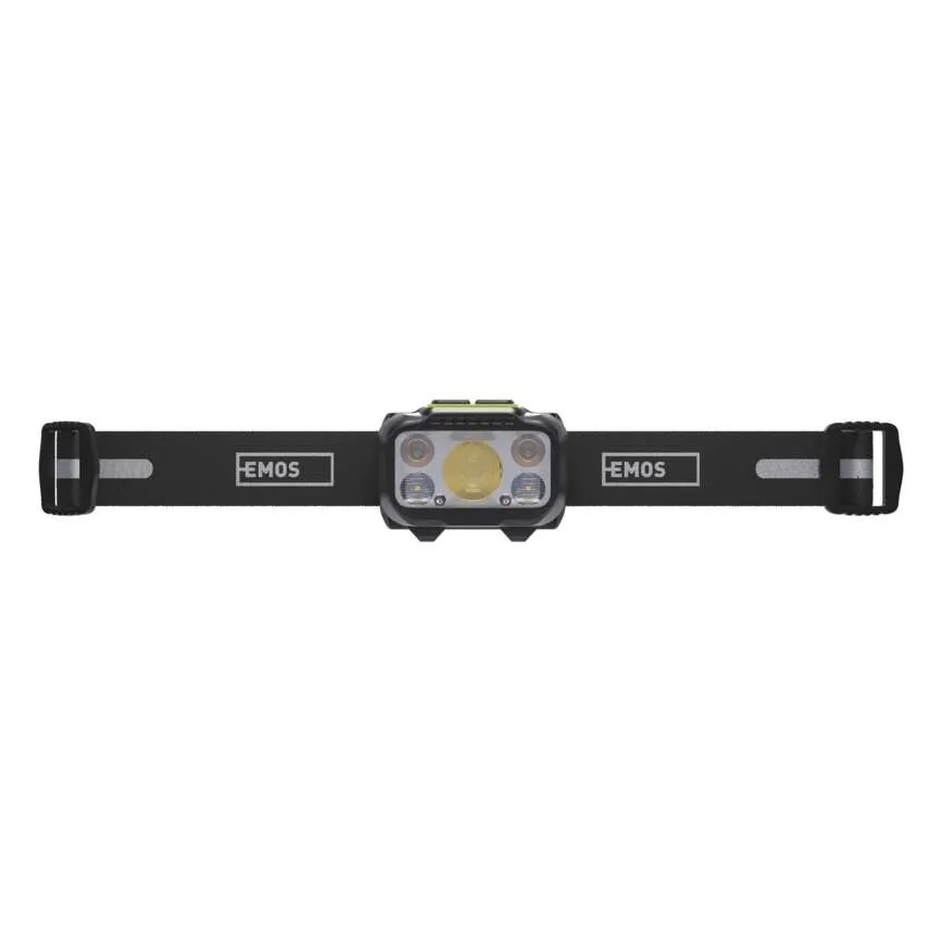 Himmennettävä ladattava otsalamppu LED/3xAAA/1000 mAh 3,7V